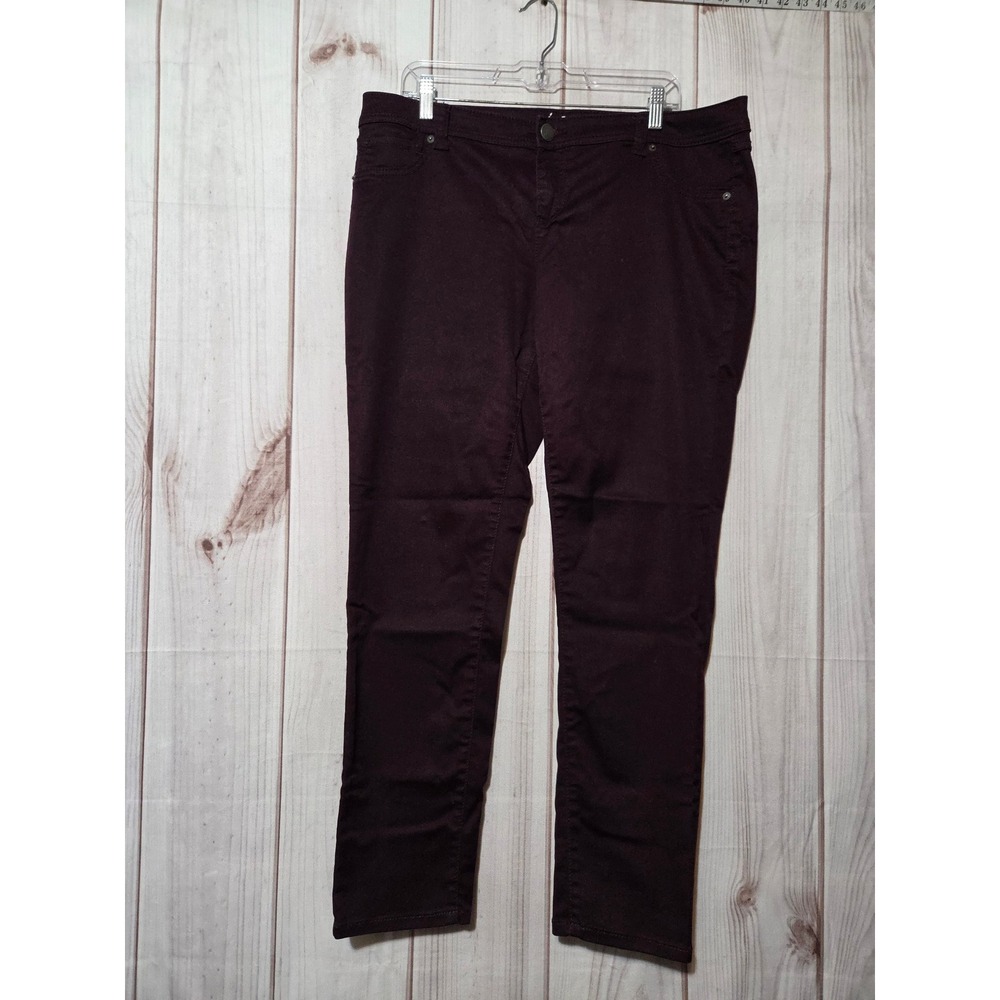 INC Jeans‎ Ladies 16 Purple Skinny Leg Regular Fit